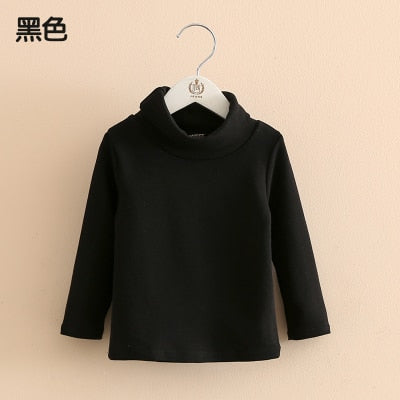 Rollkragen T-Shirt für Mädchen & Junge