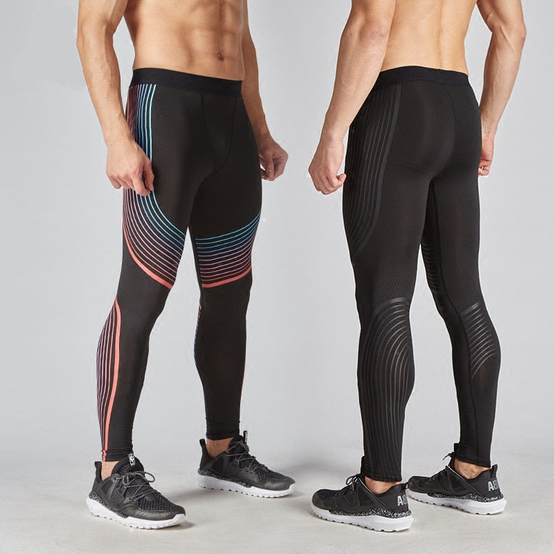 2023 Herren Kompressionshose,  Muskeltrainingshose, Gymnastikhose