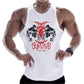 Neue Fitnessstudios Kleidung aus Baumwolle, Bodybuilding ärmelloses Unterhemd