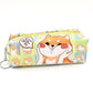 Ärgerlich Shiba Hund PU Großes Federmäppchen Schreibwaren Aufbewahrung, Organizer Tasche, Schule, Bürobedarf