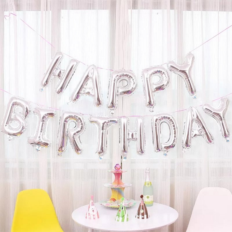 Gold-Silber-Metall-Latexballons 18, 30, 40, 50, 60, 70 Jahre Zahl, Alles Gute zum Geburtstag Jubiläum Partydekoration Erwachsener Folienballon Geschenk