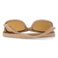 Damen & Herren Sonnenbrille, Handarbeit Natur Holz Polarisierte Brillengestell inklusive Holz Geschenkbox