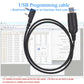 BAOFENG Programming Cable For UV-5R UV-82 BF-888S BF-UVB2 Plus etc Handheld Radio with K1 Plug USB-K1