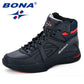 BONA  Herren Basketballschuhe, Outdoor Cow Split Herrenschuhe