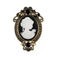 Charm Brosche Europäischen und Amerikanischen Vintagekunst-Schmuck einer Königin, Kopf weiblicher Schönheit Königin aus Zinklegierung