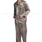 Herren Schlafanzug Set Satin