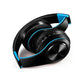 Kabellose Kopfhörer mit 3 EQ-Modi, HiFi Stereo Faltbare Headset
