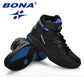 BONA  Herren Basketballschuhe, Outdoor Cow Split Herrenschuhe