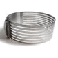 20 CM, 30 CM Einstellbare Runde Brot Kuchenschneider, Edelstahl Kuchenschneider, 7 Schichten Slicer Mousse Ringform Backwerkzeug