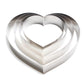 7-14 ZOLL Herz Kreis Form Hochzeit, besondere Anlässe, Gebäck Dekoration Form