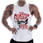 Neue Fitnessstudios Kleidung aus Baumwolle, Bodybuilding ärmelloses Unterhemd