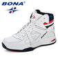 BONA  Herren Basketballschuhe, Outdoor Cow Split Herrenschuhe