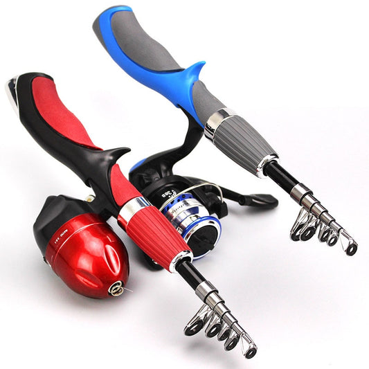 Carbon Fiber Rod Superharten Boot Eis Fly Locken, Angelrute mit Hoher Qualität