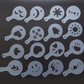 16Pcs/Lot Kreative Kunststoff Girlande Form