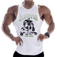 Neue Fitnessstudios Kleidung aus Baumwolle, Bodybuilding ärmelloses Unterhemd