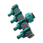 1/2"-3/4"-1" Schlauchsplitter Bewässerungsadapter 4-Wege-Wasserschlauchverbinder