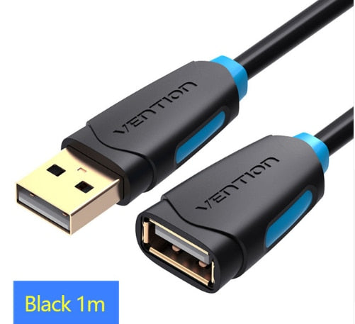 Vention USB2.0 Extension Cable Male to Female Extender Cable USB2.0 Cable Extended for laptop PC USB Extension Cable  Data Cable
