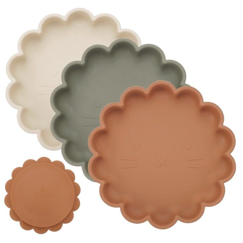 New Born Baby Products Erstaunliche Lern-Blumenform, sicherer, essbarer Silikon-Abdeckung für Obstschalen