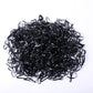500Pcs/Pack bunte kleine Einweg-Haarbänder elastisches Gummiband Pferdeschwanzhalter, Haarschmuck für Mädchen