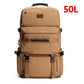 Herren Reise Pack Tasche 80L Rücksack mit großer Kapazität Multifunktions-Segeltuch-Gepäck
