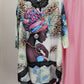 Afrikanische Neue Mode Spitze Kragen Anzug (Kleid und Hose) Übergroß Afrikanisch Für Dame