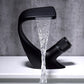 Messing Chrom Waschbecken Wasserhahn für Badezimmer, Einzigen Griff Einloch Kran