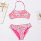 Badeanzug Bikini Set für Kinder Mädchen, Zwei-Stücke Schwimmenanzug für den Sommer