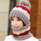 Neue Winter Damen Samt Wollmützen Twist, weibliche Reitstrickmützen Sets