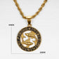 12 Sternzeichen Horoskop Anhänger Halsketten für Herren & Damen Gold Widder Leo 12 Konstellationen, Halskette Schmuck