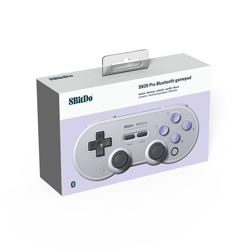 8Bitdo SN30 Pro Gamepad für Nintend Switch MacOS Android Controller, Wireless Bluetooth Controller Joystick für NS Switch