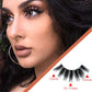 3 Paar 3D-magnetische Wimpern und flüssiger Eyeliner-Kit, natürlicher Look