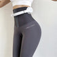 Hohe Taille Fitness Legging Stretch Strumpfhosen, Formende Hosen für Damen Workout und Training