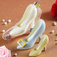 Größe 3D High Heel Schuh Schokoladenform mit 3 Clips, Kandiszuckerpaste Form für Kuchen