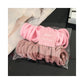 50Pcs/Set Frauen Mädchen 4cm / 2cm Bunte Nylon Elastische Haarbänder, Pferdeschwanz Halter, Gummibänder