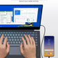 UPERFECT X Pro Echter tragbarer Monitor mit Tastaturbatterie 15,6-Zoll-Touchscreen Mobiler externer Bildschirm, Laptop-LCD-Display Wiederaufladbar