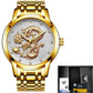 LIGE Women Watches Women Fashion Watch 2022 Classic Ladies Watch Luxury Brand Diamond Quartz Gold Wrist Watch Gift For Women+Box