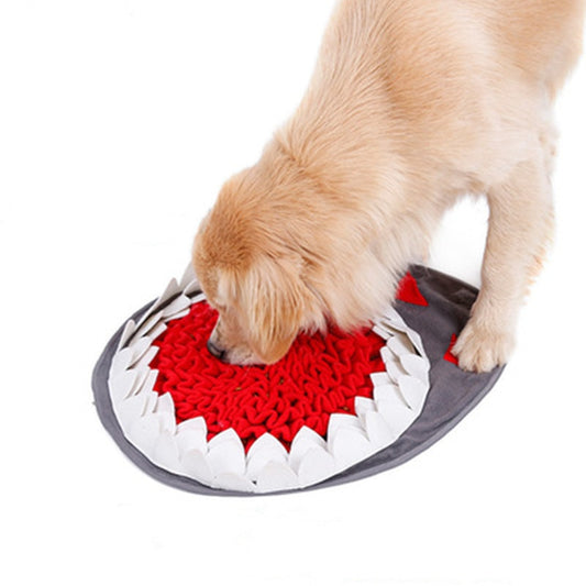 Doorshiping link Hund Spielzeug, Erhöhten IQ Interaktive, Langsam Abgabe Feeder matte, Haustier Puzzle, Puppy Training Spiele Fütterung