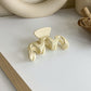 1pcs Koreanisch Kaffee Schwarz Großes Haar Krallen, Acryl Haarnadeln Barrette, Krabbe Haarspangen für Frauen & Mädchen