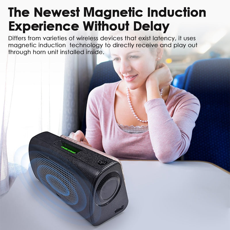 Mobile Soundbar Bluedio MS, tragbarer Lautsprecher, kabelloser Induktionslautsprecher mit Sensor-Telefonständer