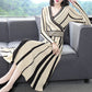 Herbst Damenkleid mit großem Swing