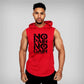 Herren Baumwolle Bodybuilding Fitness Sweatshirt mit Kapuze