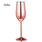 500ml Edelstahl Kelch Champagnerschale, Weinglas Cocktailglas Kreatives Metall