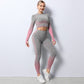 2/3/5 stücke Nahtlose Damen Sportbekleidung & Yoga-Set