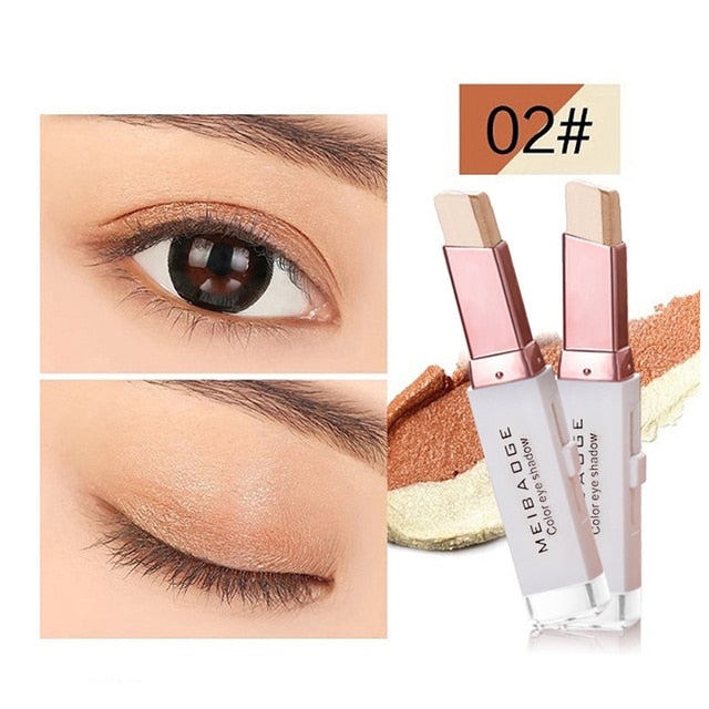 Double Color Glitter Lidschatten Make-up