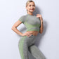 2/3/5 stücke Nahtlose Damen Sportbekleidung & Yoga-Set