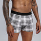 5pcs Boxershorts Herren, European Baumwolle Plus-Größe