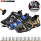 Anti-Smashing Pannensichere Sicherheitsschuhe, Herren & Damen Steel Toe Air Work Sneakers