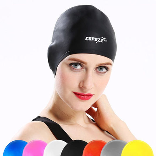 1 STÜCK Erwachsene Badekappen / Schwimmbeckenkappe für Frauen und Männer, Silikon-Tauchkappe