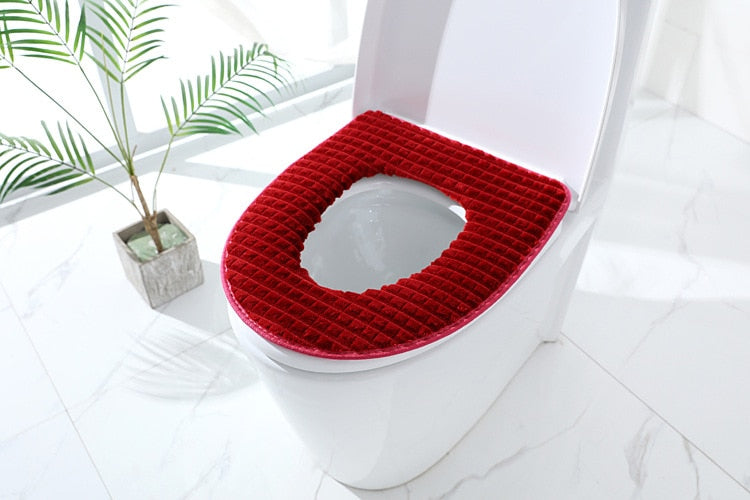 Toilettenkissen,  weicher & warmer Toilettensitzbezug