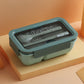 850 ml/1100 ml tragbare Lunchbox Lebensmittelbehälter Mikrowelle geeignet, Bento-Boxen Lunchbox mit Besteck-Sets